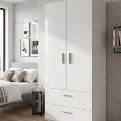 Ντουλάπα Wilson 2DS δίφυλλη-Leuko