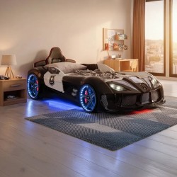 Παιδικό Κρεβάτι Police Racer LED