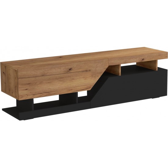 Έπιπλο τηλεόρασης Twilight-Fusiko-Mavro