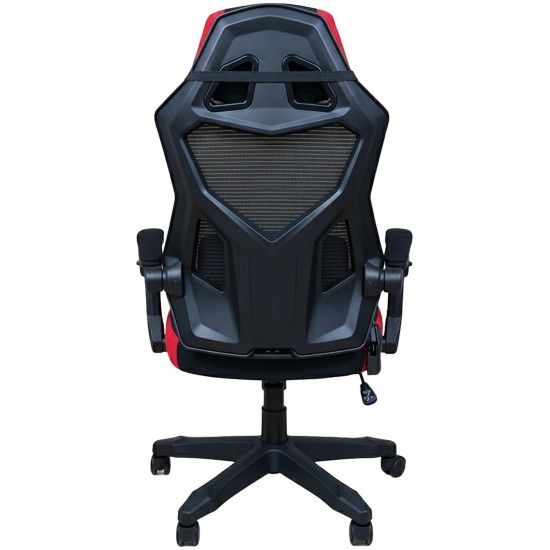 Καρέκλα Gaming Raptor Venom-Kokkino