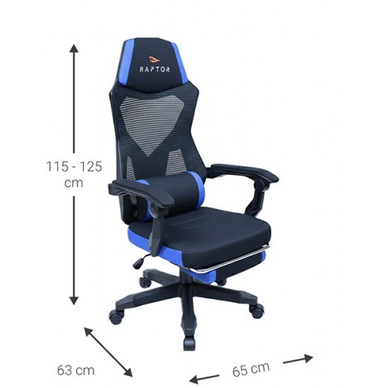 Καρέκλα Gaming Raptor Venom-Mple