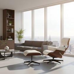 Πολυθρόνα Lounge-Leuko