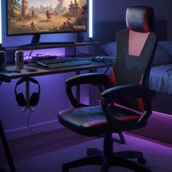 Καρέκλα Gaming Raptor Ace-Kokkino