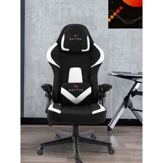 Καρέκλα Gaming Raptor Fury-Leuko