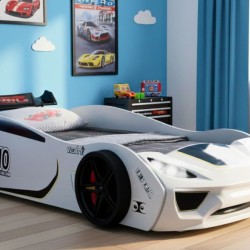 Παιδικό Κρεβάτι Vento Eco Sportline-Λευκό