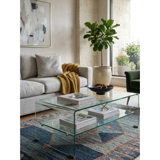 Τραπεζάκι σαλονιού Crystal Shelf