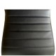 Σκαμπό Bar ArteLibre ENCANTA Μαύρο/Χρώμιο PU/Μέταλλο 41x50x59/94-80/115cm