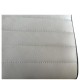 Σκαμπό Bar ArteLibre ENCANTA Λευκό/Χρώμιο PU/Μέταλλο 41x50x59/94-80/115cm