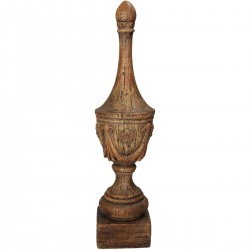 Καράφα ArteLibre Καφέ Polyresin 10x10x42cm