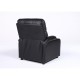 Πολυθρόνα Ανακλινόμενη ArteLibre RANA Μαύρο PU 80x95x103cm