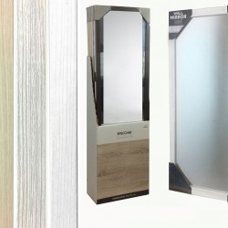 Καθρέπτης Ξύλο/Γυαλί  34x114cm Σε 4 Αποχρώσεις