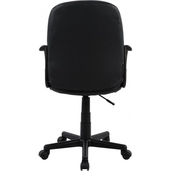 Καρέκλα Γραφείου ArteLibre ABA Μαύρο PVC 53x49x85-97cm