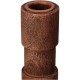 Κηροπήγιο ArteLibre Καφέ Polyresin 8.8x8.8x29.5cm