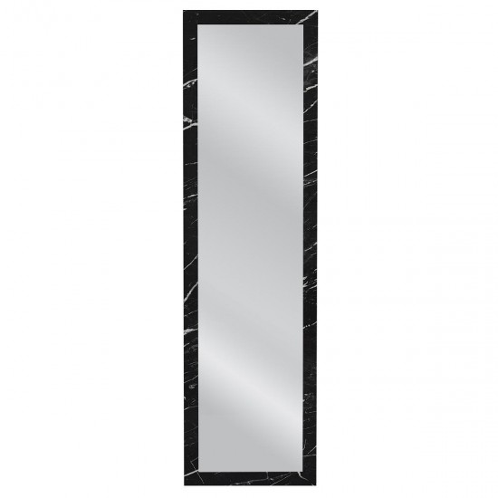 Καθρέπτης Τοίχου ArteLibre BHAVITH Μαύρο Μοριοσανίδα/Γυαλί 160x45cm