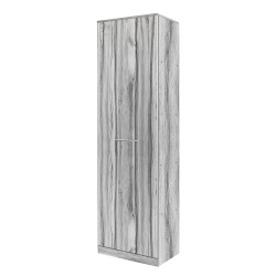 Ντουλάπα ArteLibre MARGRETE Γκρι Μοριοσανίδα 48x40x180cm