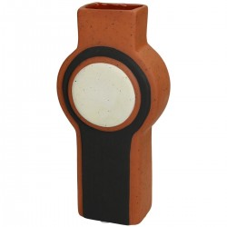 Βάζο ArteLibre Πολύχρωμο Τερακότα 10.5x6.9x21.3cm