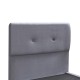 Κρεβάτι Μονό ArteLibre TAMAHAWK Γκρι Ύφασμα 212x106.5x106cm (Στρώμα 90x200cm)