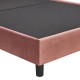 Κρεβάτι Ημίδιπλο ArteLibre JUNIPER Σάπιο Μήλο Ύφασμα 209x132x125cm (Στρώμα 120x200cm)