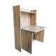 Γραφείο Πτυσσόμενο ArteLibre INDUS Φυσικό MDF/PU 80x30x131.5cm