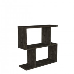 Τραπεζάκι Άκρης ArteLibre MATHRAKI Wenge Μοριοσανίδα/Μελαμίνη 60x20x60cm