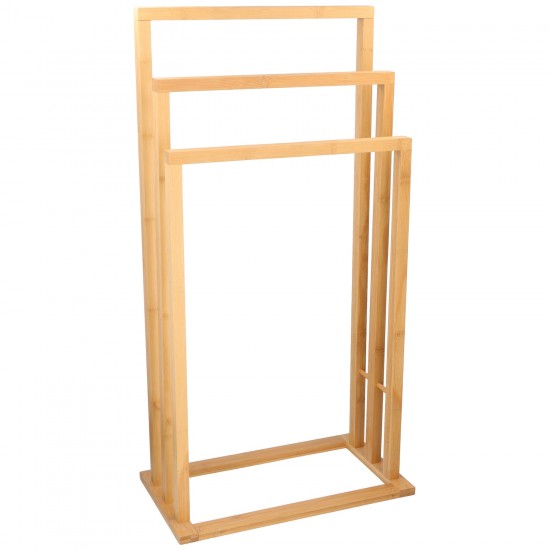Κρεμάστρα Πετσετών Μπαμπού 42x24x81.5cm