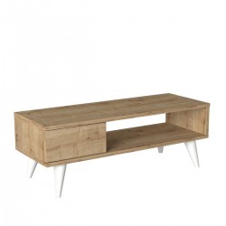 Έπιπλο Τηλεόρασης ArteLibre TELENDOS Φυσικό Μοριοσανίδα/Μελαμίνη 90x30x33cm