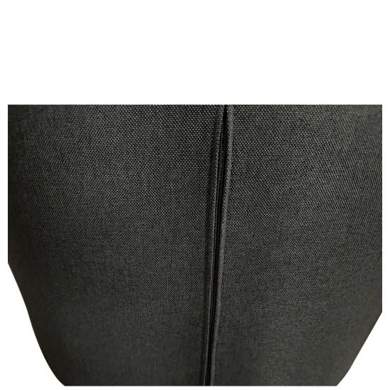 Καρέκλα Τραπεζαρίας ArteLibre LUZIA Γκρι/Καρυδί Ύφασμα/Μέταλλο 57x60x78cm