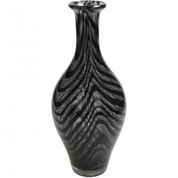 Βάζο ArteLibre Μαύρο Γυαλί 14x14x32.5cm