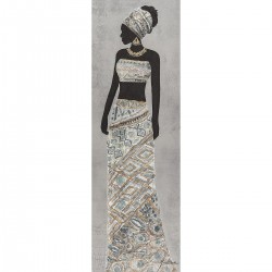 Πίνακας ArteLibre "Γυναικεία Φιγούρα" Καμβάς 40x120cm