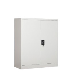 Φοριαμός ArteLibre GONDOLIN Γκρι Ανοιχτό Μέταλλο 90x40x91cm