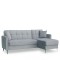 Καναπές Γωνιακός ArteLibre JOAQUIN Γκρι 230x84x89cm