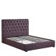 Κρεβάτι ArteLibre ARABIS Καφέ PU 220x160.5x120cm (Στρώμα 150x200cm)