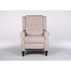 Πολυθρόνα Ανακλινόμενη ArteLibre ALNAIR Μπεζ Ύφασμα 78x85x104cm