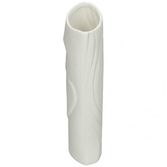 Βάζο ArteLibre Λευκό Κεραμικό 13x8.5x25.5cm