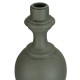 Κηροπήγιο ArteLibre Γκρι Polyresin 13x13x44cm