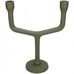 Κηροπήγιο ArteLibre Πράσινο Αλουμίνιο 23.5x10x28.5cm