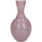 Βάζο ArteLibre Ροζ Γυαλί 12x12x23cm