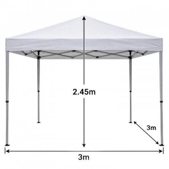 Κιόσκι ArteLibre OAHU Μπεζ Polyester/Μέταλλο 3x3x2.45m