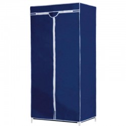 Ντουλάπα Υφασμάτινη Μπλε 160x75x50cm