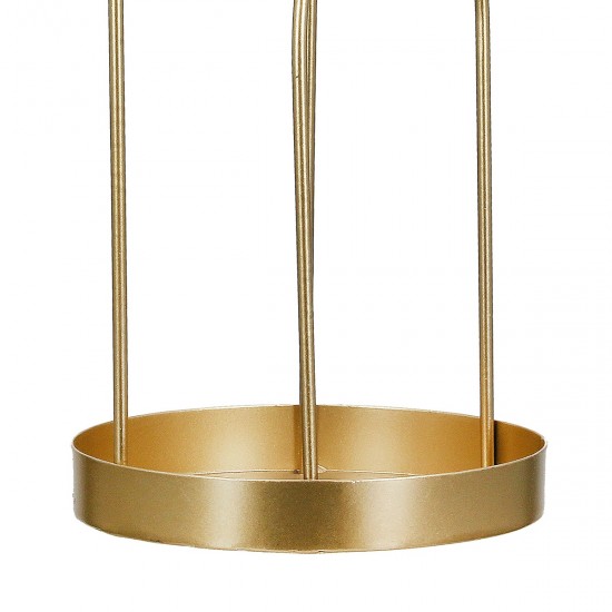 Σταντ κοσμήματος Μεταλλικό Χρυσό Χρώμα 13X13X31Cm 13X13X31Cm