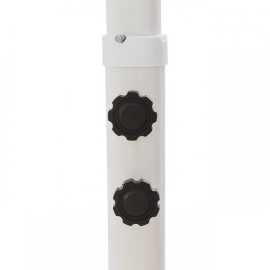 ΟΜΠΡΕΛΑ ΚΡΕΜΑΣΤΗ NOBLE Φ300x237cm. ΣΤΡΟΓΓΥΛΗ ΣΕ ΒΑΣΗ ΜΕ 4 ΠΟΔΙΑ HM6008