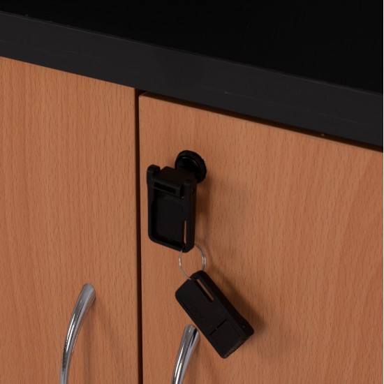 ΒΙΒΛΙΟΘΗΚΗ ΓΡΑΦΕΙΟΥ ΕΠΑΓΓΕΛΜΑΤΙΚΗ ABELINA 80Χ39Χ179Υεκ.HM2014.01 ΣΕ ΧΡΩΜΑ ΟΞΙΑ ΜΕ 2 ΠΟΡΤΕΣ