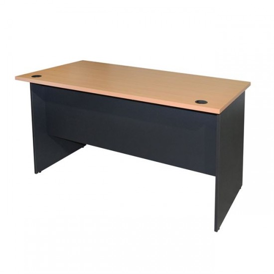 ΓΡΑΦΕΙΟ ΕΠΑΓΓΕΛΜΑΤΙΚΟ SIENNA 120x70x75Y-- HM2015.01 ΓΚΡΙ-ΟΞΙΑ