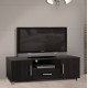 ΕΠΙΠΛΟ ΤΗΛΕΟΡΑΣΗΣ MACIE ΜΕΛΑΜΙΝΗΣ HM2203.01 ZEBRANO 120x40x39Y εκ.