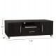 ΕΠΙΠΛΟ ΤΗΛΕΟΡΑΣΗΣ MACIE ΜΕΛΑΜΙΝΗΣ HM2203.01 ZEBRANO 120x40x39Y εκ.