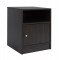ΚΟΜΟΔΙΝΟ ΜΕΛΑΜΙΝΗΣ MALORY HM2205.01 ZEBRANO 40x40x50