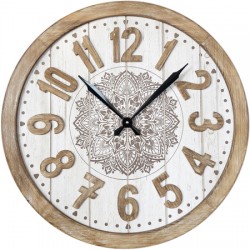 Ρολόι Τοίχου ArteLibre Ξύλο Φ60x4cm