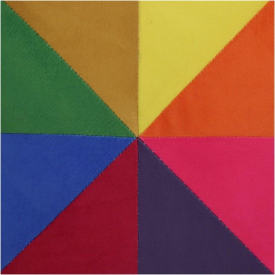 Μαξιλάρι ArteLibre Πολύχρωμο Βελούδο 45x45cm