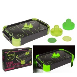 Παιχνίδι Επιτραπέζιο Air Hockey Φοσφωριζέ Πλαστικό 9.5x31x8.7cm