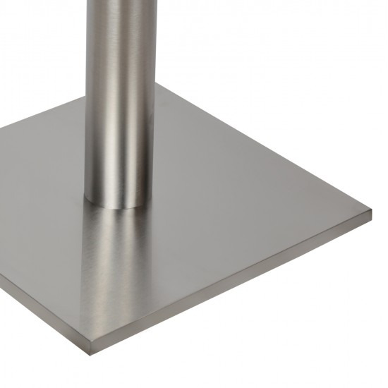 ΒΑΣΗ ΤΡΑΠΕΖΙΟΥ INOX HM421 ΜΕ ΡΕΓΟΥΛΑΤΟΡΟΥΣ 40x40x72Y εκ.